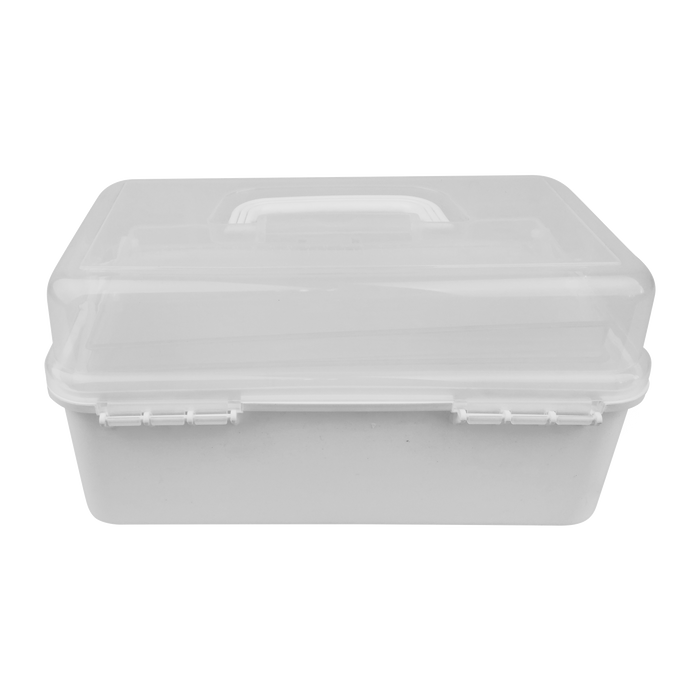 Cre8tion Large Plastic Storage Box Size 13*7.9*6.3 inches