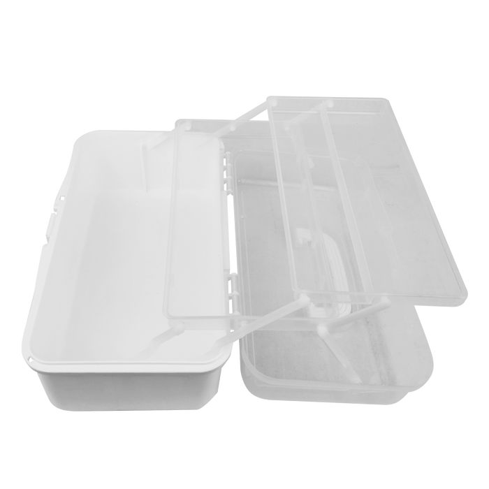 Caja de almacenamiento de plástico grande Cre8tion, tamaño 13*7,9*6,3 pulgadas