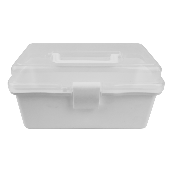 Caja de almacenamiento de plástico pequeña Cre8tion sin tamaño de bandeja 7,9*4,7*4,1 pulgadas