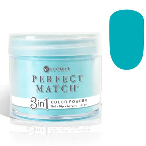 LeChat - Perfect Match - 265 Splash of Teal (polvo de inmersión) 1.5 oz