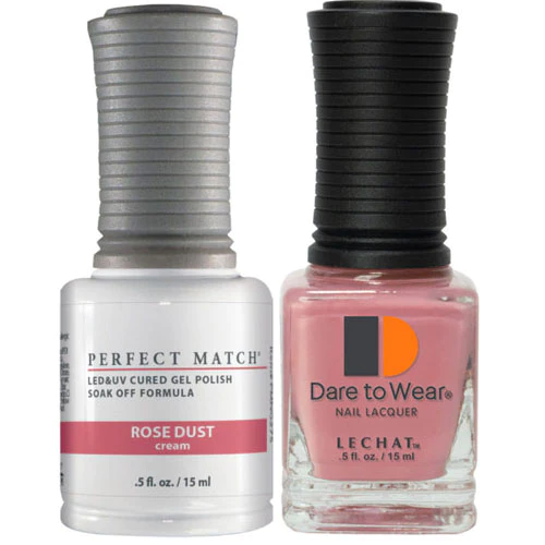LeChat - Perfect Match - 275 Rose Dust (Gel & Lacquer) 0.5oz