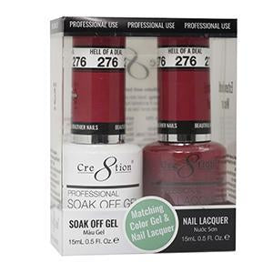 Cre8tion Soak Off Gel Matching Pair 0.5oz 276 HELL OF A DEAL