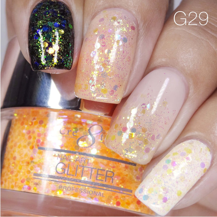 Cre8tion Nail Art Glitter 1oz 30g 29
