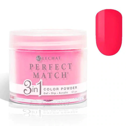LeChat - Perfect Match - 038 Eso es rosa intenso (polvo de inmersión) 1.5 oz