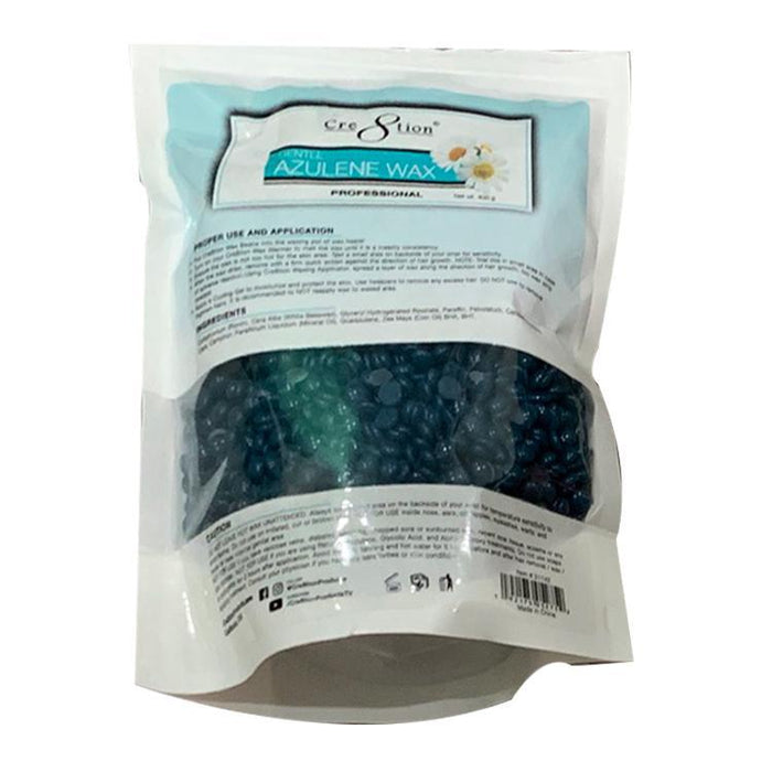Cre8tion Azulene Bean Hard Wax 14oz / 0.87lbs