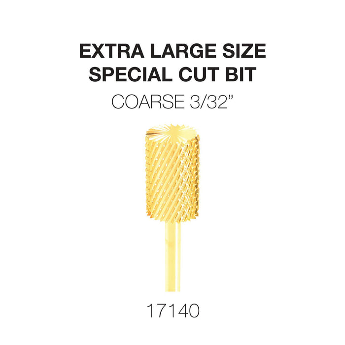 Cre8tion Extra Large Size - Special Cut Bit 3/32" Gold