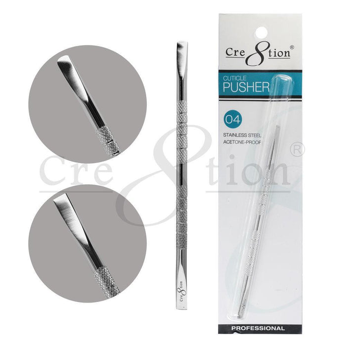 Cre8tion Stainless Steel Cuticle Pusher P04