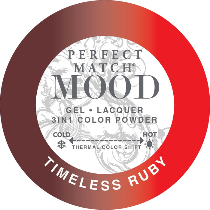 LeChat - Perfect Match Mood Changing Gel Color 0.5oz 044 Timeless Ruby