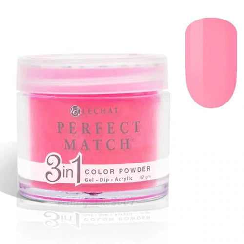 LeChat - Perfect Match - 049 Velo de encaje rosa (polvo de inmersión) 1.5 oz