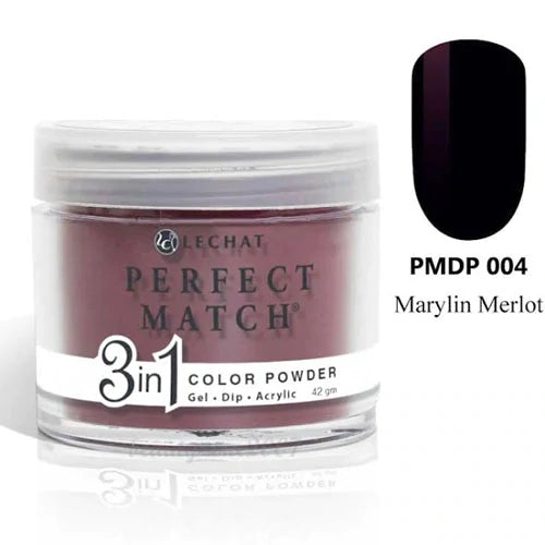 LeChat - Perfect Match - 004 Marilyn Merlot (Dipping Powder) 1.5oz