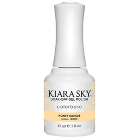 Kiara Sky All In One - Soak Off Gel Polish 0.5oz - 5014 Honey Blonde