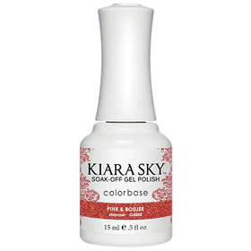 Kiara Sky All In One - Soak Off Gel Polish 0.5oz - 5040 Pink & Boujee