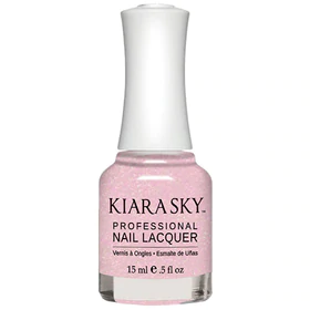 Kiara Sky All In One - Nail Lacquer 0.5oz - 5041 Pink Stardust