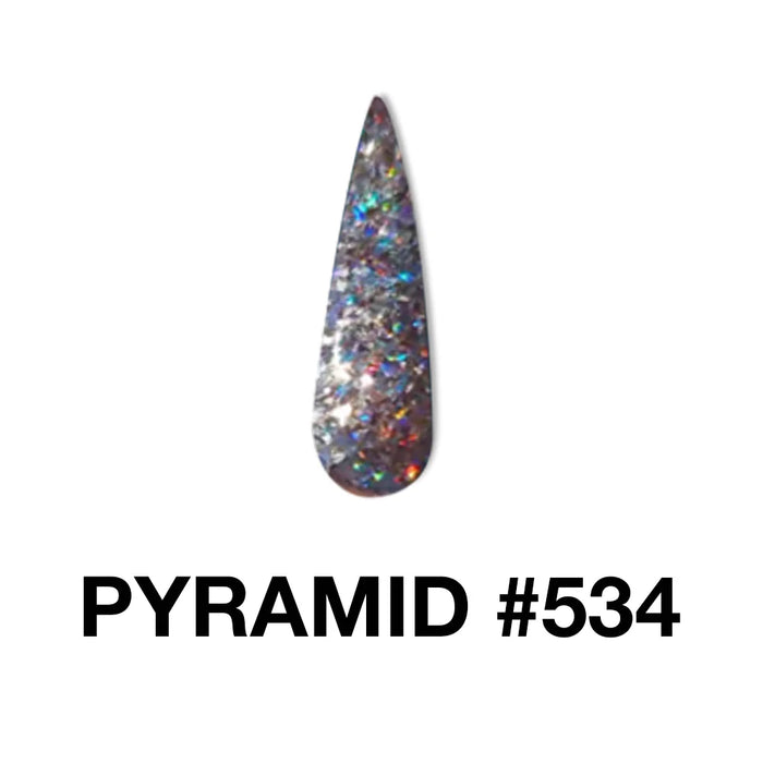 Color a juego de pirámide - 534