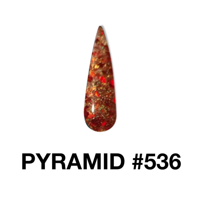 Color a juego de pirámide - 536