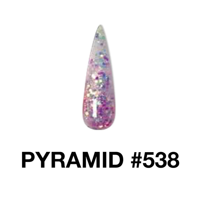 Color a juego de pirámide - 538