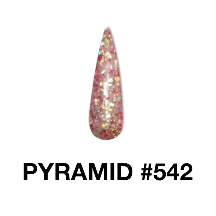Color a juego de la pirámide - 542