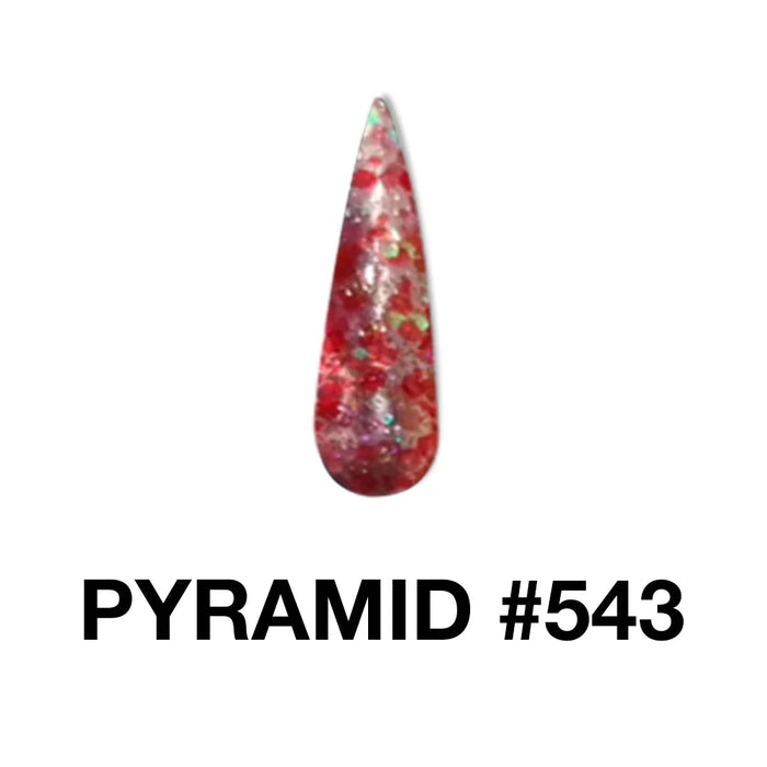 Color a juego de la pirámide - 543