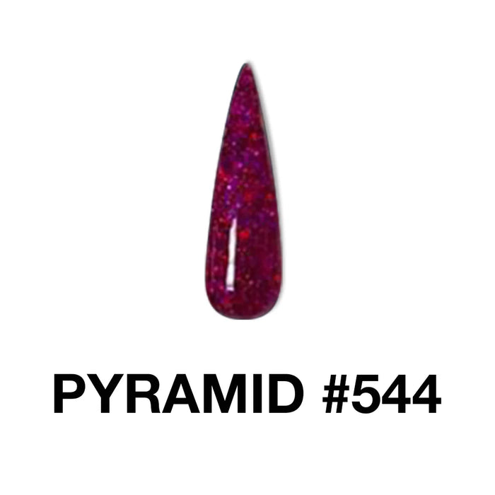 Color a juego de la pirámide - 544