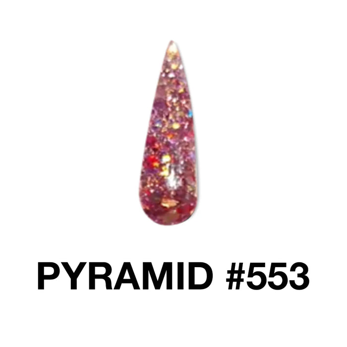 Color a juego de pirámide - 553