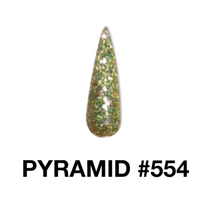 Color a juego de la pirámide - 554