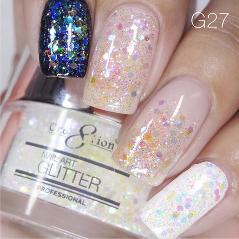 Cre8tion Nail Art Glitter 0.5oz 27