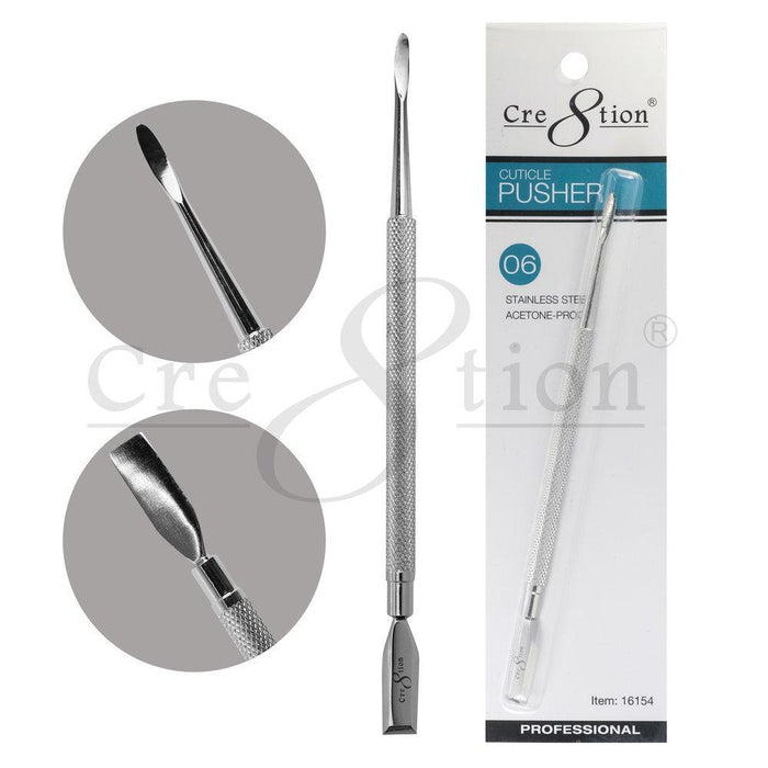 Cre8tion Stainless Steel Cuticle Pusher P06