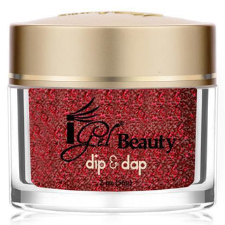 iGel Dip Powder - DD154  RUBY SLIPPERS