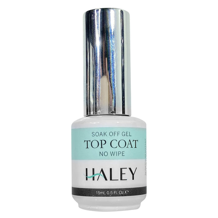Haley Soak Off Gel - No Wipe Top Coat