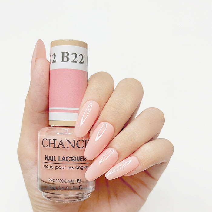 Chance Gel & Nail Lacquer Duo 0.5oz B22 - Bare Collection