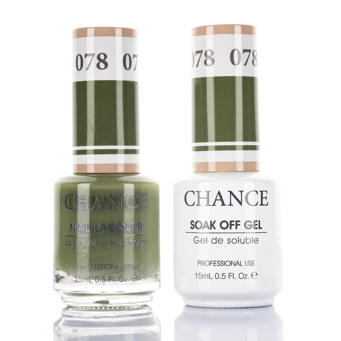 Chance Gel & Nail Lacquer Duo 0.5oz - (078- 076- 075- 077- 082)