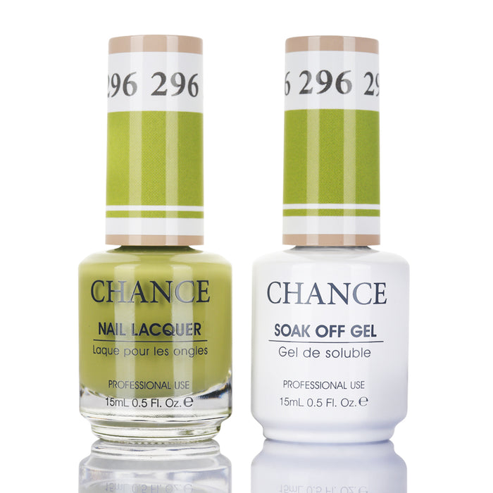 Chance Gel &amp; Nail Lacquer Duo 0.5oz - Juego de 5 colores (340- 296- 358- 080- 079)
