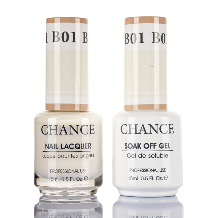 Chance Gel & Nail Lacquer Duo 0.5oz B01 - Bare Collection