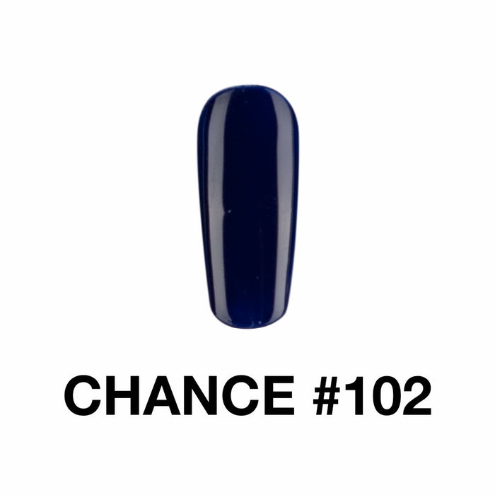 Dúo de gel y laca de uñas Chance 0.5oz 102