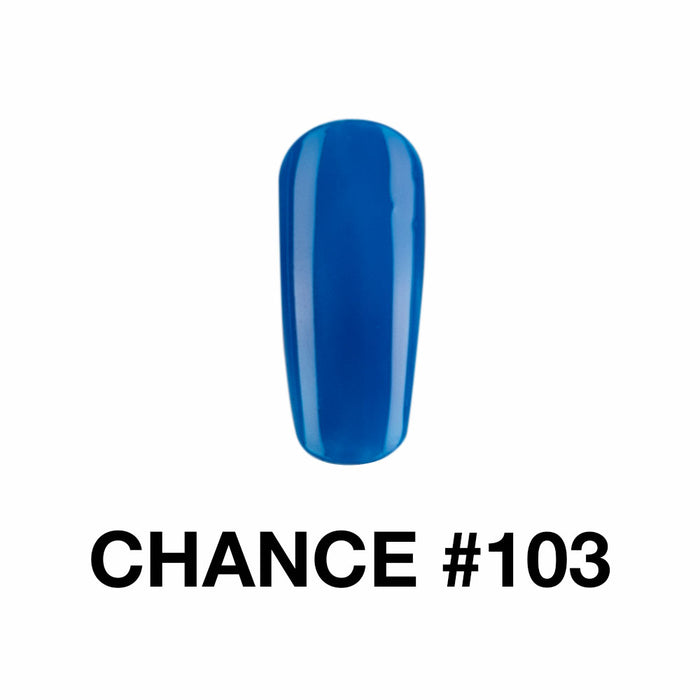 Dúo de laca de uñas y gel Chance 0.5oz 103