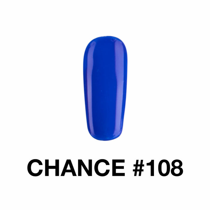 Dúo de laca de uñas y gel Chance 0.5oz 108