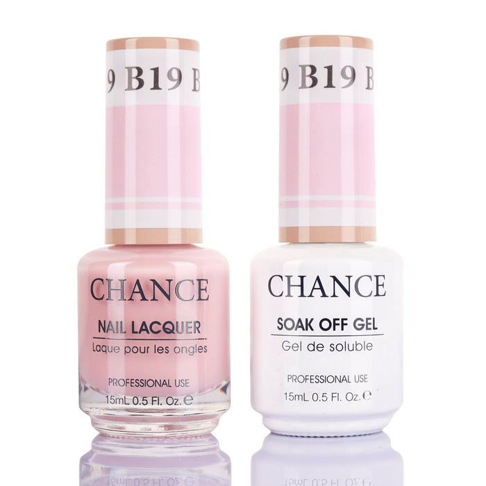 Chance Gel & Nail Lacquer Duo 0.5oz B19 - Bare Collection