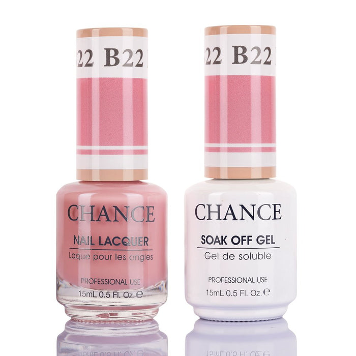 Chance Gel & Nail Lacquer Duo 0.5oz B22 - Bare Collection