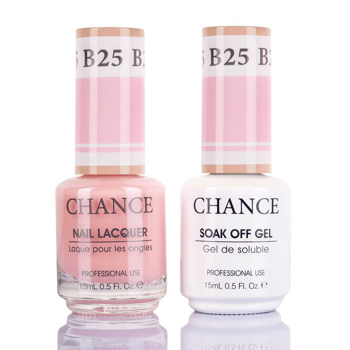 Chance Gel & Nail Lacquer Duo 0.5oz B25 - Bare Collection