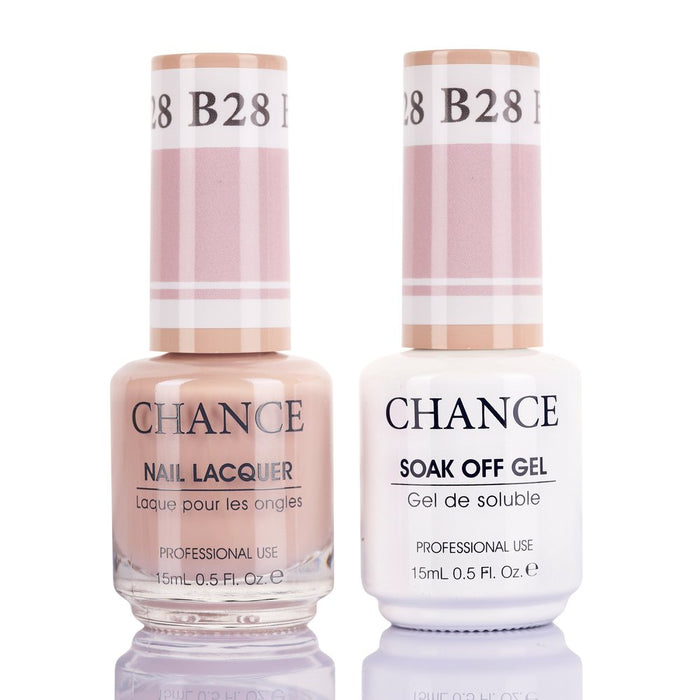 Chance Gel & Nail Lacquer Duo 0.5oz B28 - Bare Collection