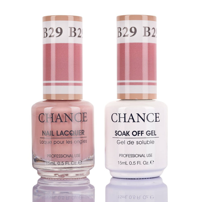 Chance Gel & Nail Lacquer Duo 0.5oz B29 - Bare Collection