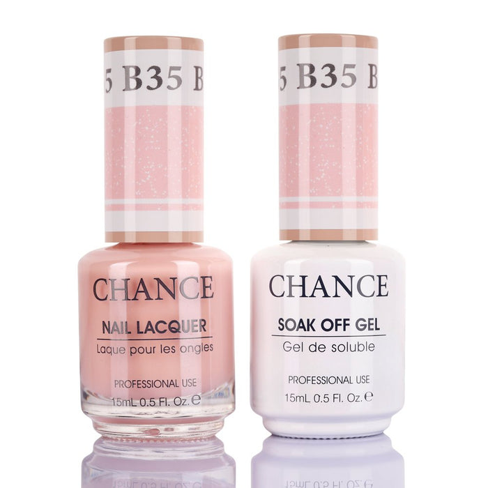 Chance Gel & Nail Lacquer Duo 0.5oz B35 - Bare Collection