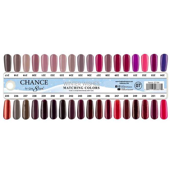 Chance Matching Powder 1.7oz 36 Colors - Winter Wishes Collection