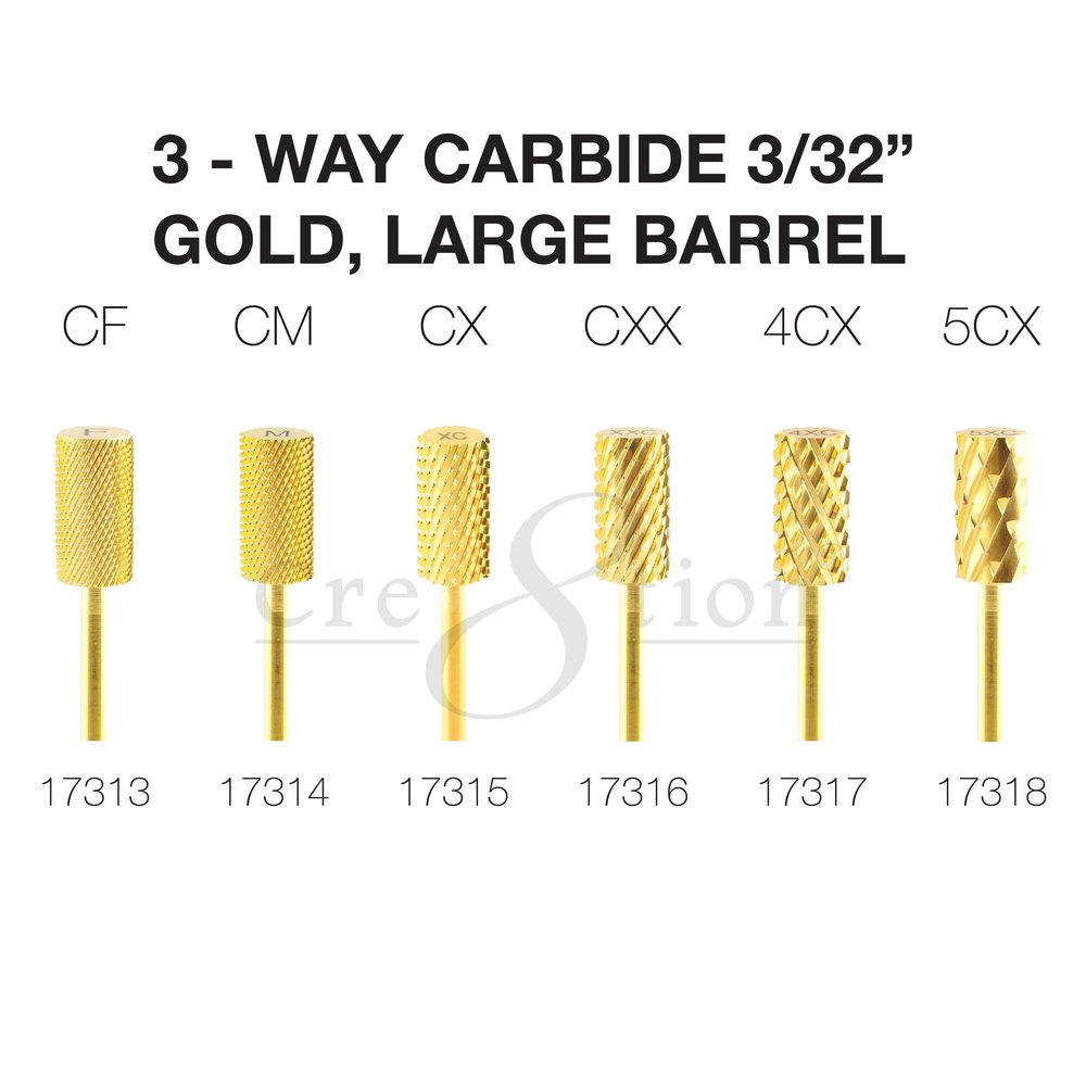 Carbide 3 way Bits