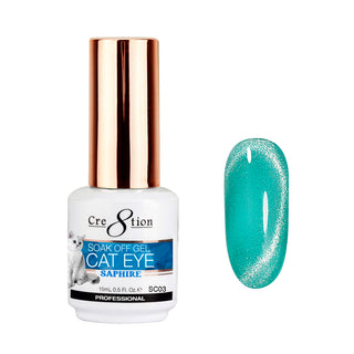 Cre8tion Saphire Cat Eye Gel 0.5oz SC03