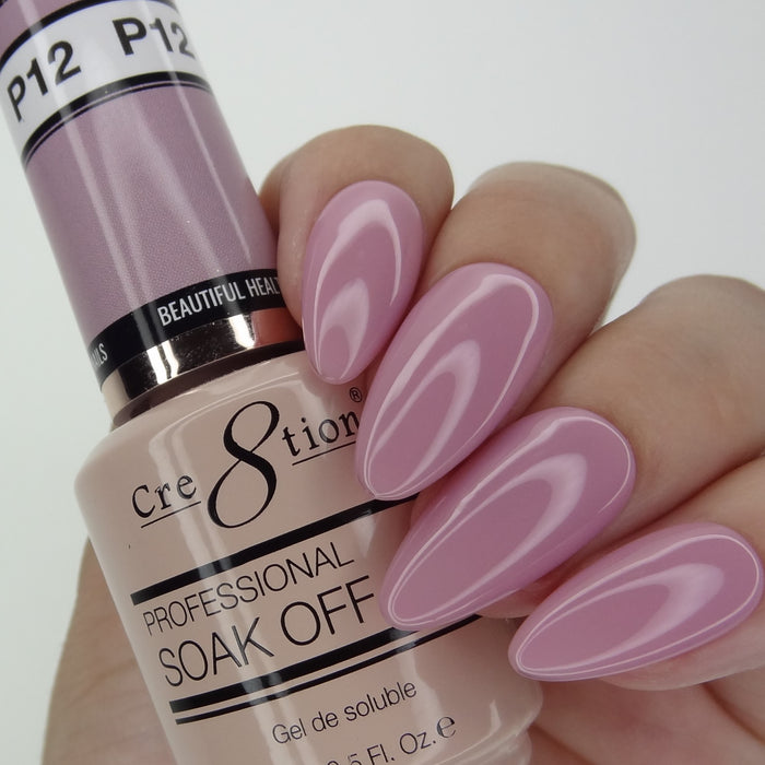 Cre8tion Gel - French Collection 0.5oz - P12 Peach Nude