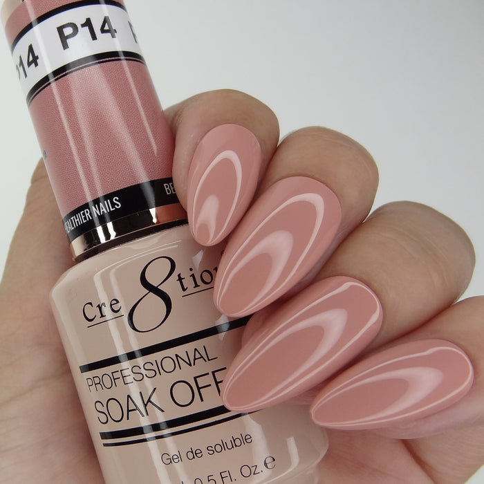 Cre8tion Gel - French Collection 0.5oz - P14 Pink