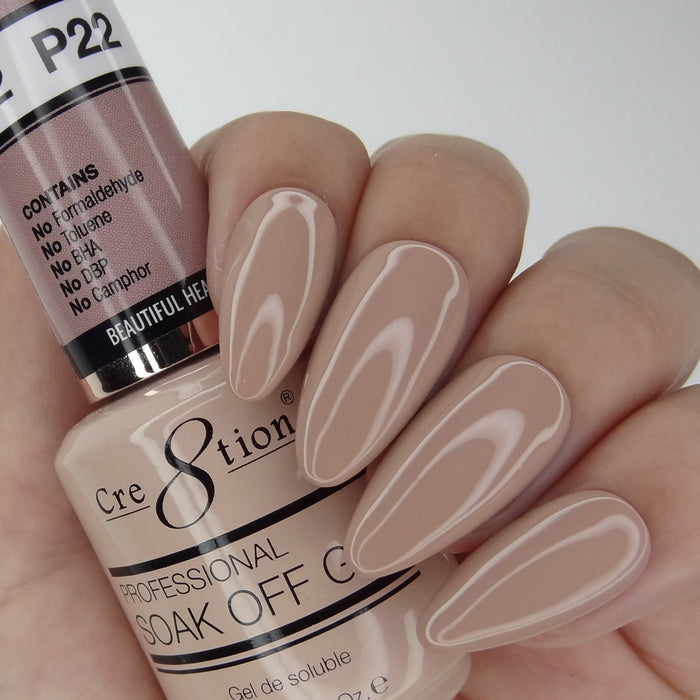 Cre8tion Gel - French Collection 0.5oz - P22 Pink