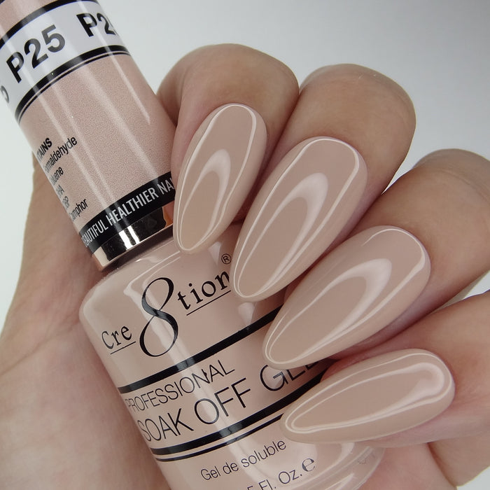 Cre8tion Gel - French Collection 0.5oz - P25 Pink