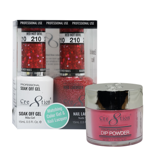 Cre8tion Matching Sets - 210 Red Hot Devil